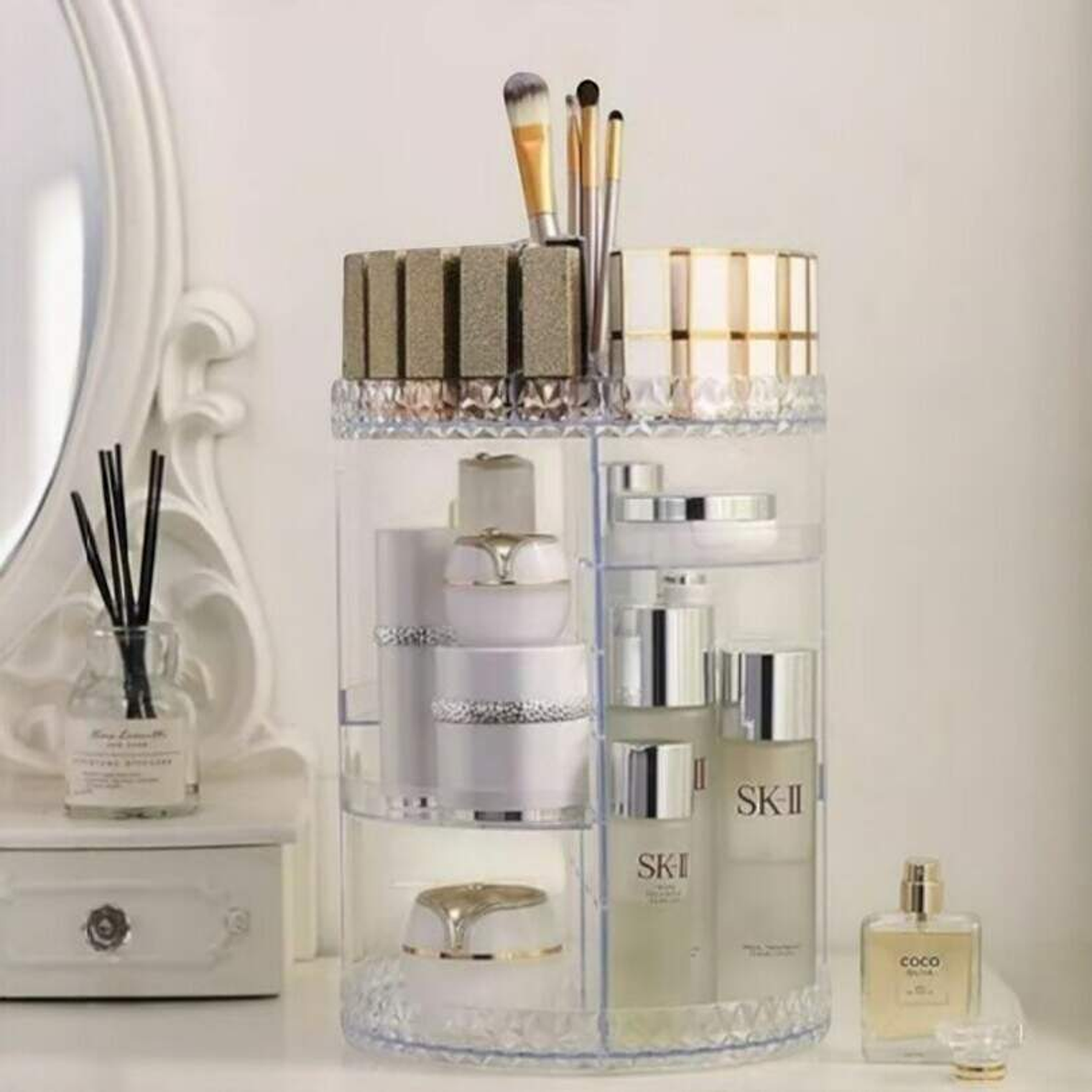 Organizador Cosméticos Giratorio 360° 3