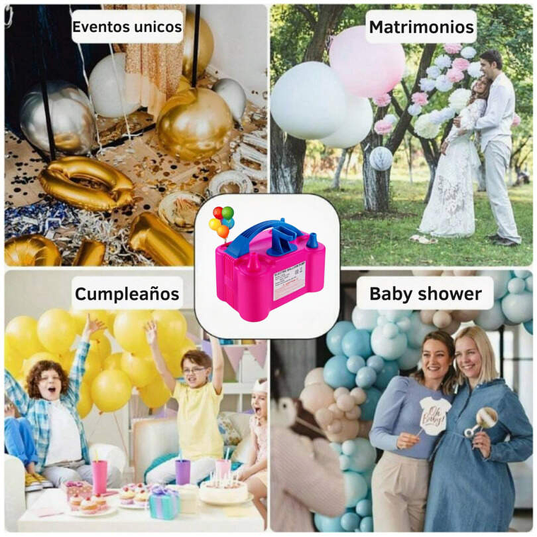 Inflador De Globos Electrico 1