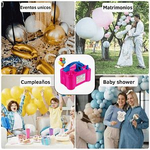 Inflador De Globos Electrico