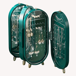 Joyero Plegable Con Espejo