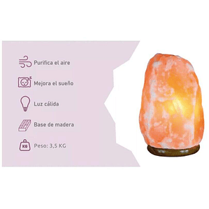 Lampara De Sal 3,5 Kl