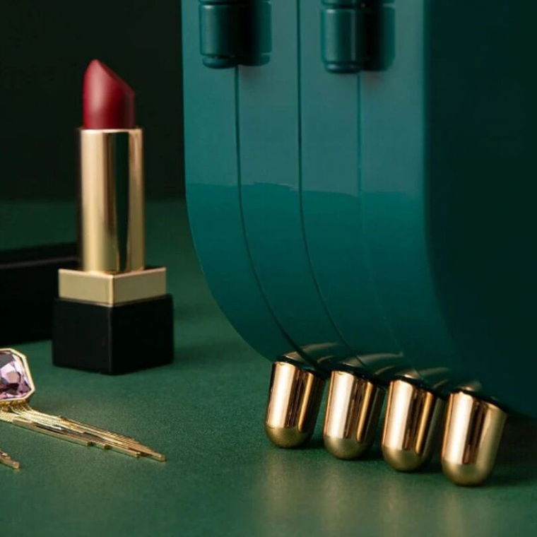 Joyero Plegable Con Espejo 3