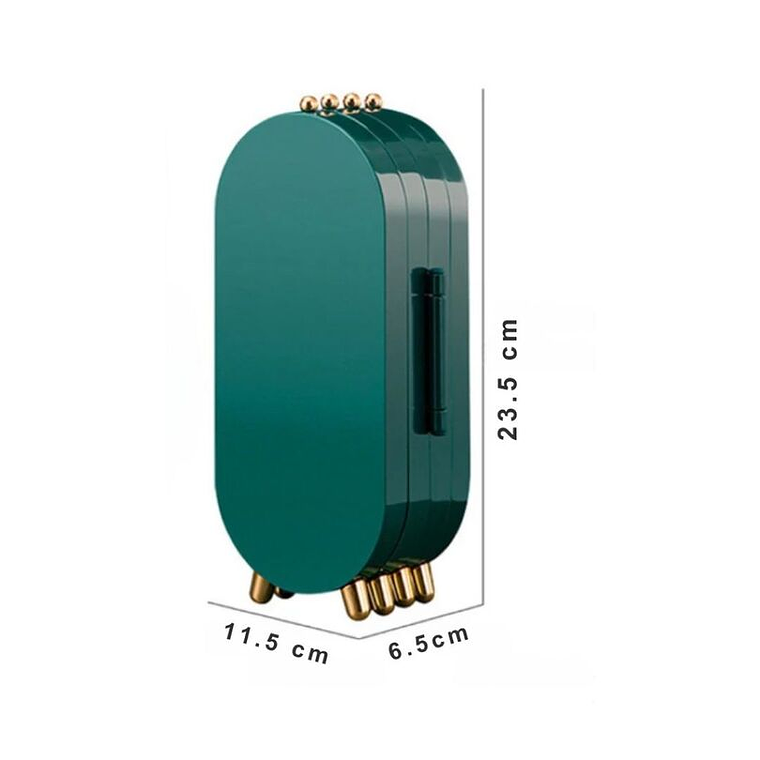 Joyero Plegable Con Espejo 4