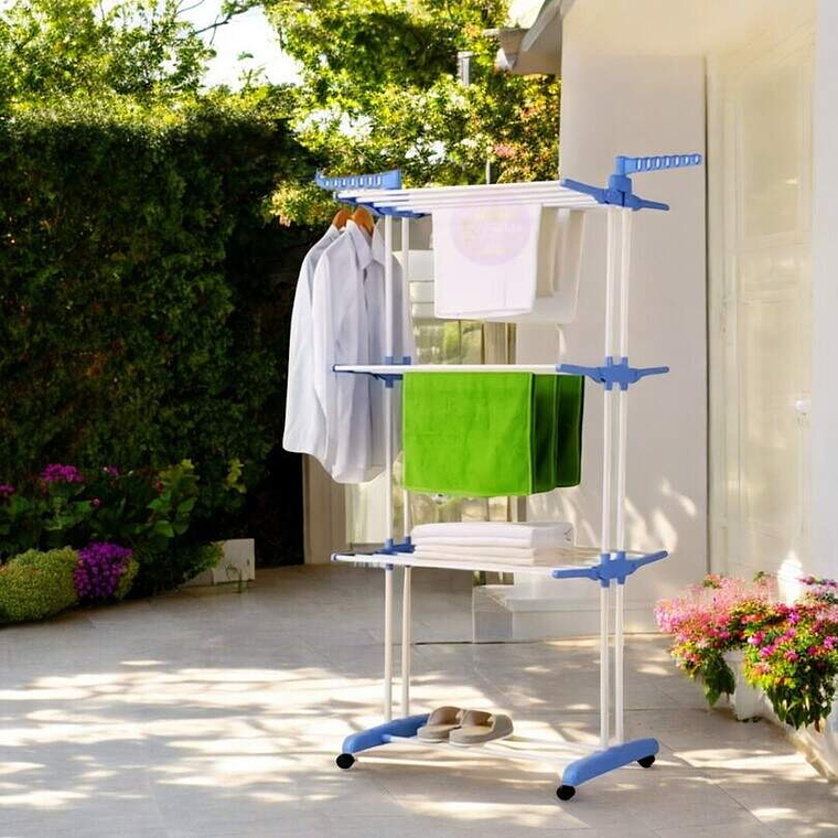 Tendedero,Colgador De Ropa Articulado 3 Niveles 1