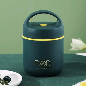 Termo Lunch Acero Inoxidable 510Ml Verde