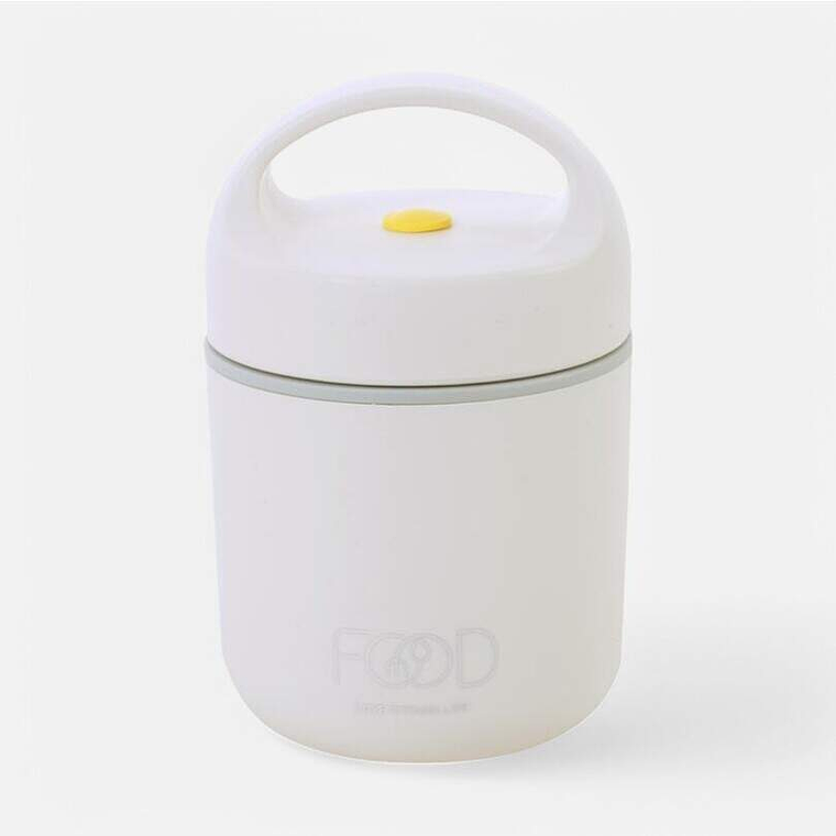 Termo Lunch Acero Inoxidable 510Ml Blanco 2