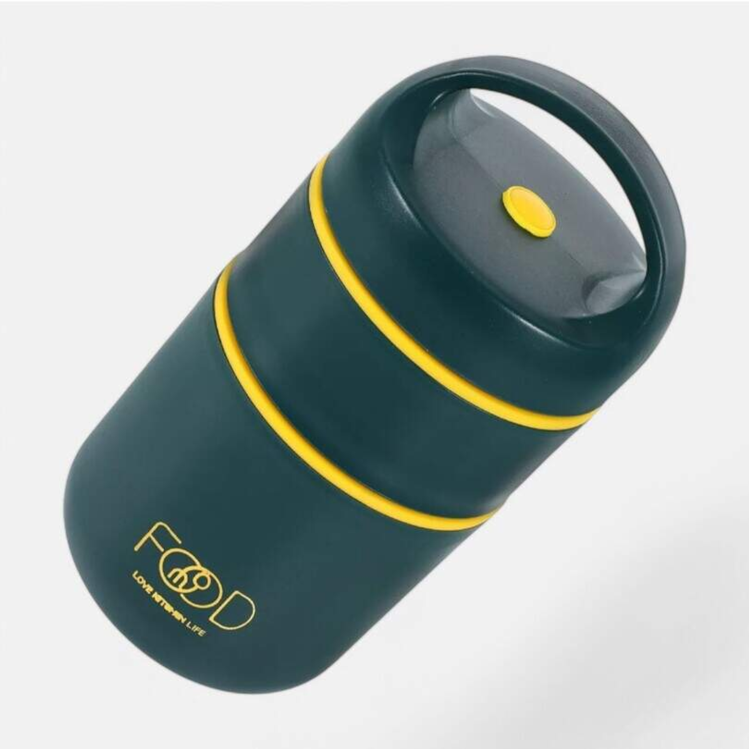 Termo Lunch Acero Inoxidable 680Ml Verde 2