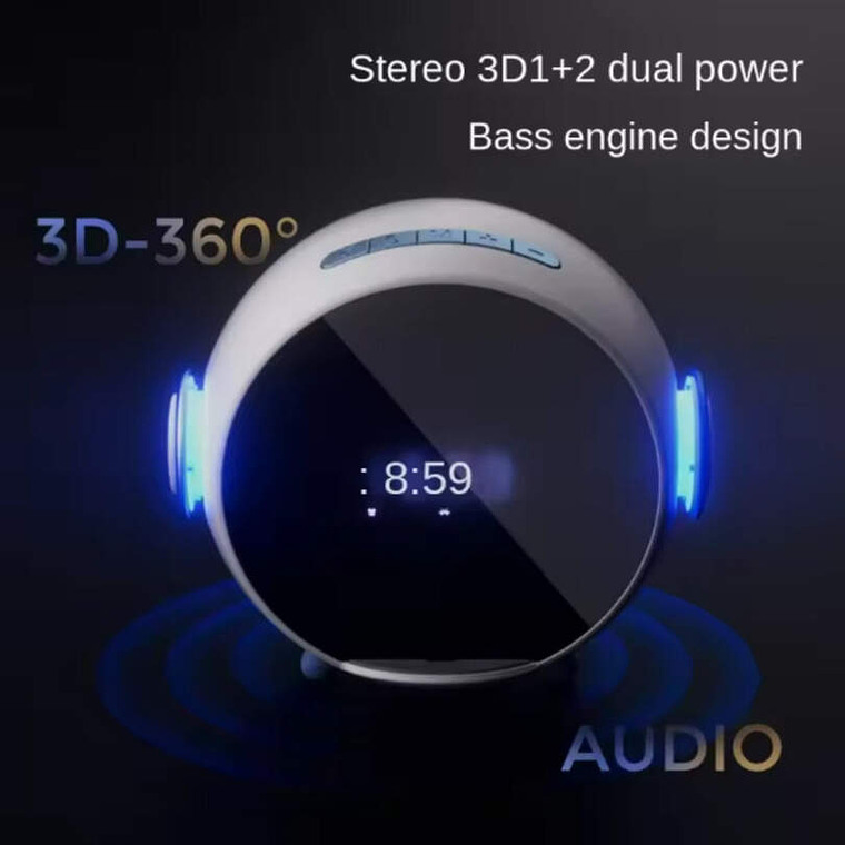 Parlante Bluetooth Planet Pro Ai Blanco 2