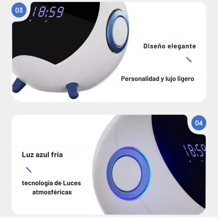 Parlante Bluetooth Planet Pro Ai Blanco 5