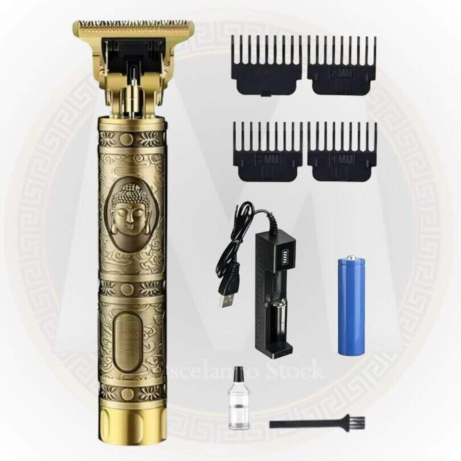 Afeitadora y perfiladora de cabello dorada 1