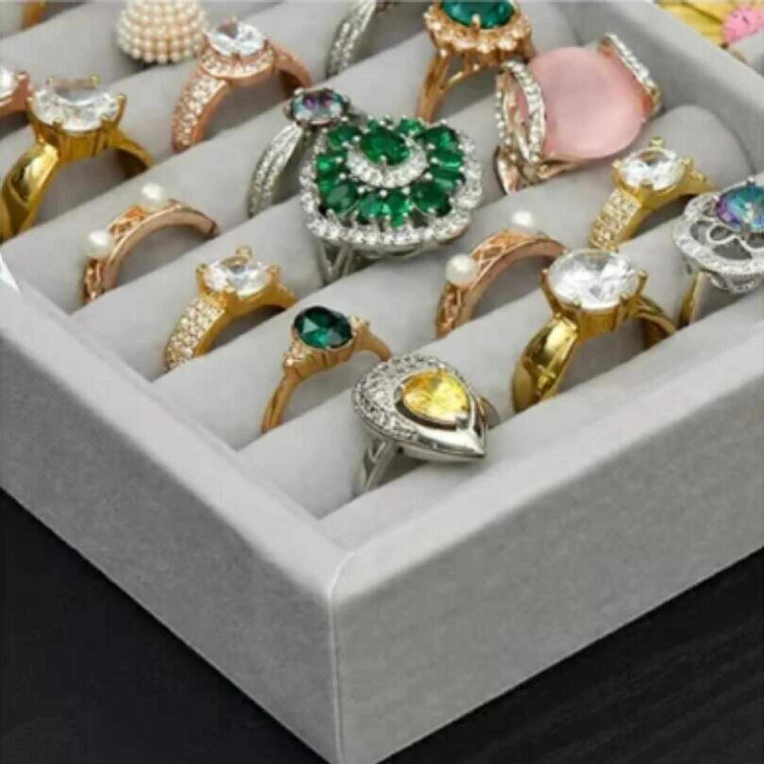 Organizador Joyas Gris 3