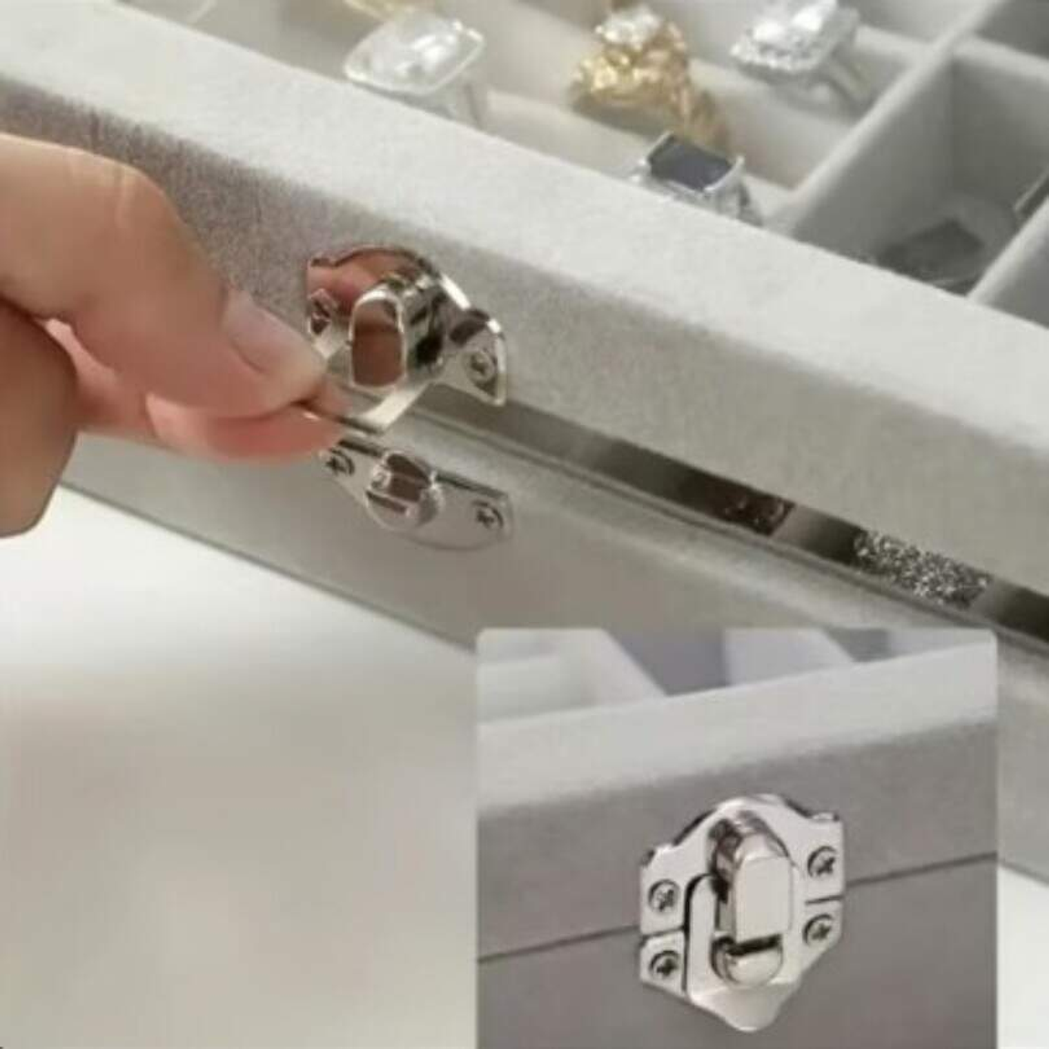 Organizador Joyas Beige 4