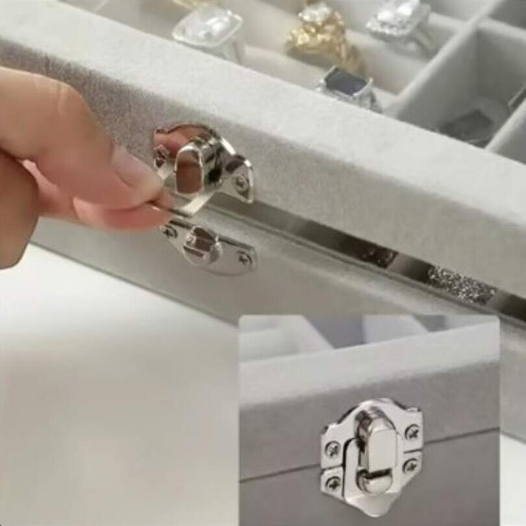 Organizador Joyas Gris 4