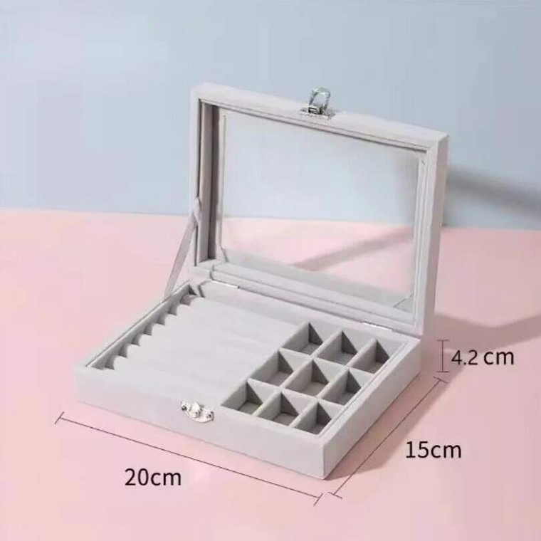 Organizador Joyas Gris 5