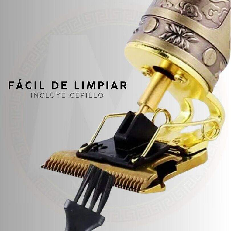 Afeitadora y perfiladora de cabello dorada 3
