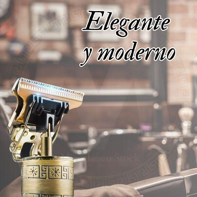 Afeitadora y perfiladora de cabello dorada 4