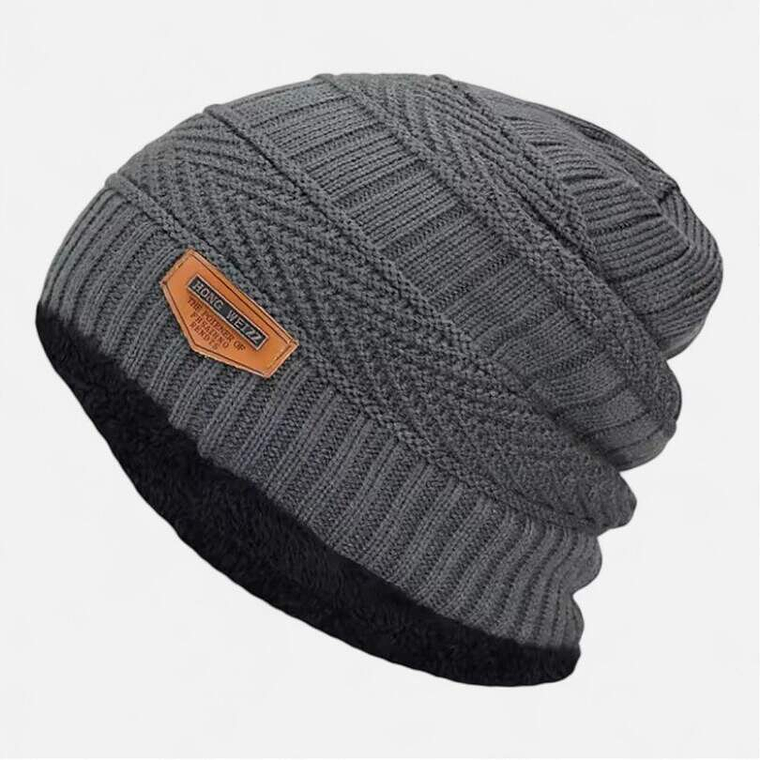 Gorro Con Chiporro Unisex Gris 1