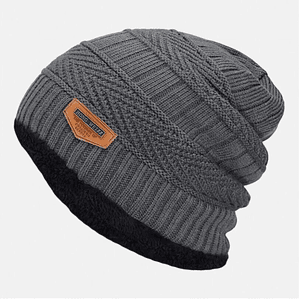 Gorro Con Chiporro Unisex Gris