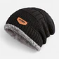 Gorro Con Chiporro Unisex Negro - Miniatura 1