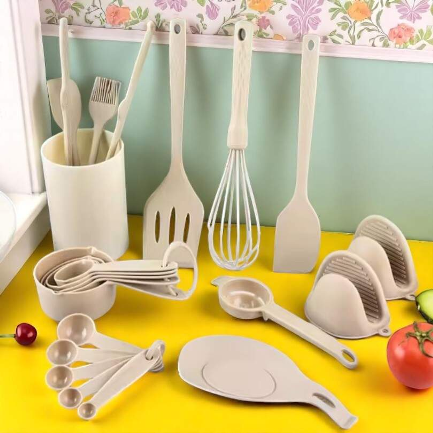 Kit De Cocina 21 Piezas Con Base 1