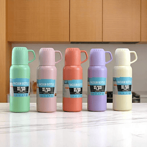 Termo 500 Ml 3 Tazas Colores