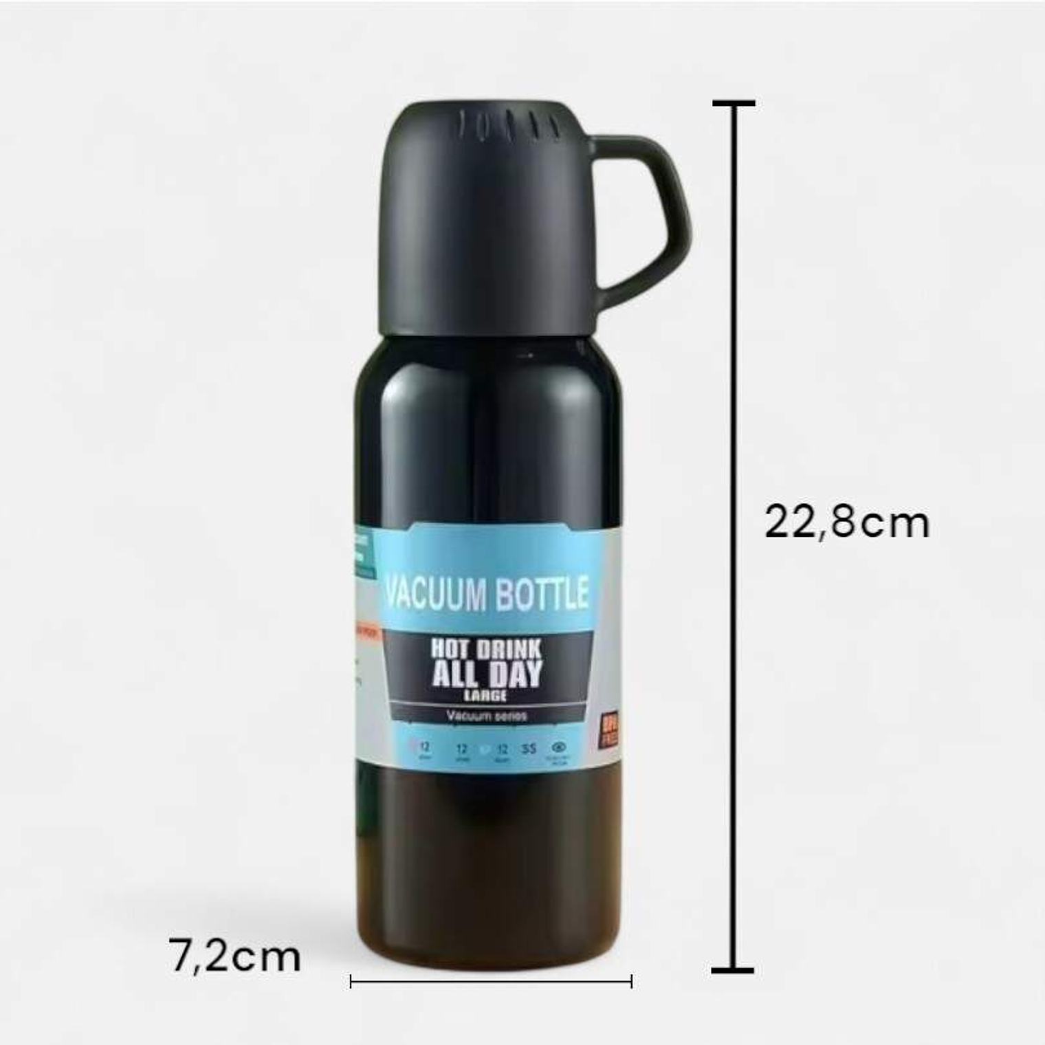 Termo 500 Ml 3 Tazas Colores 3