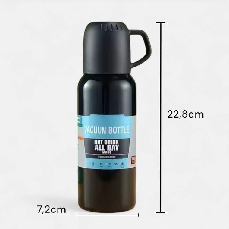 Termo 500 Ml 3 Tazas Colores 3