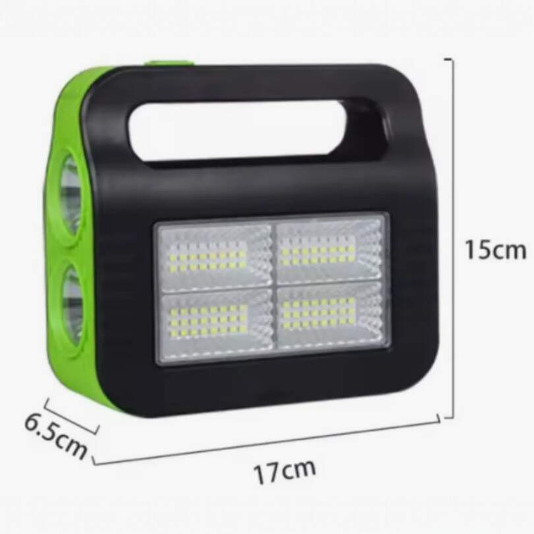 Kit Solar Ampolletas Foco Cargador Recargable 3