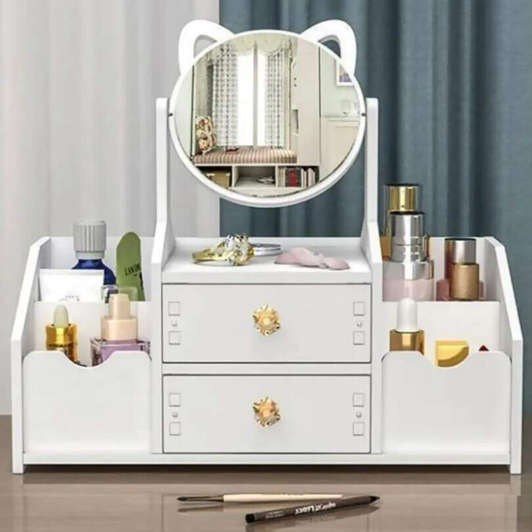 Organizador Tocador Espejo Orejas Gato 2