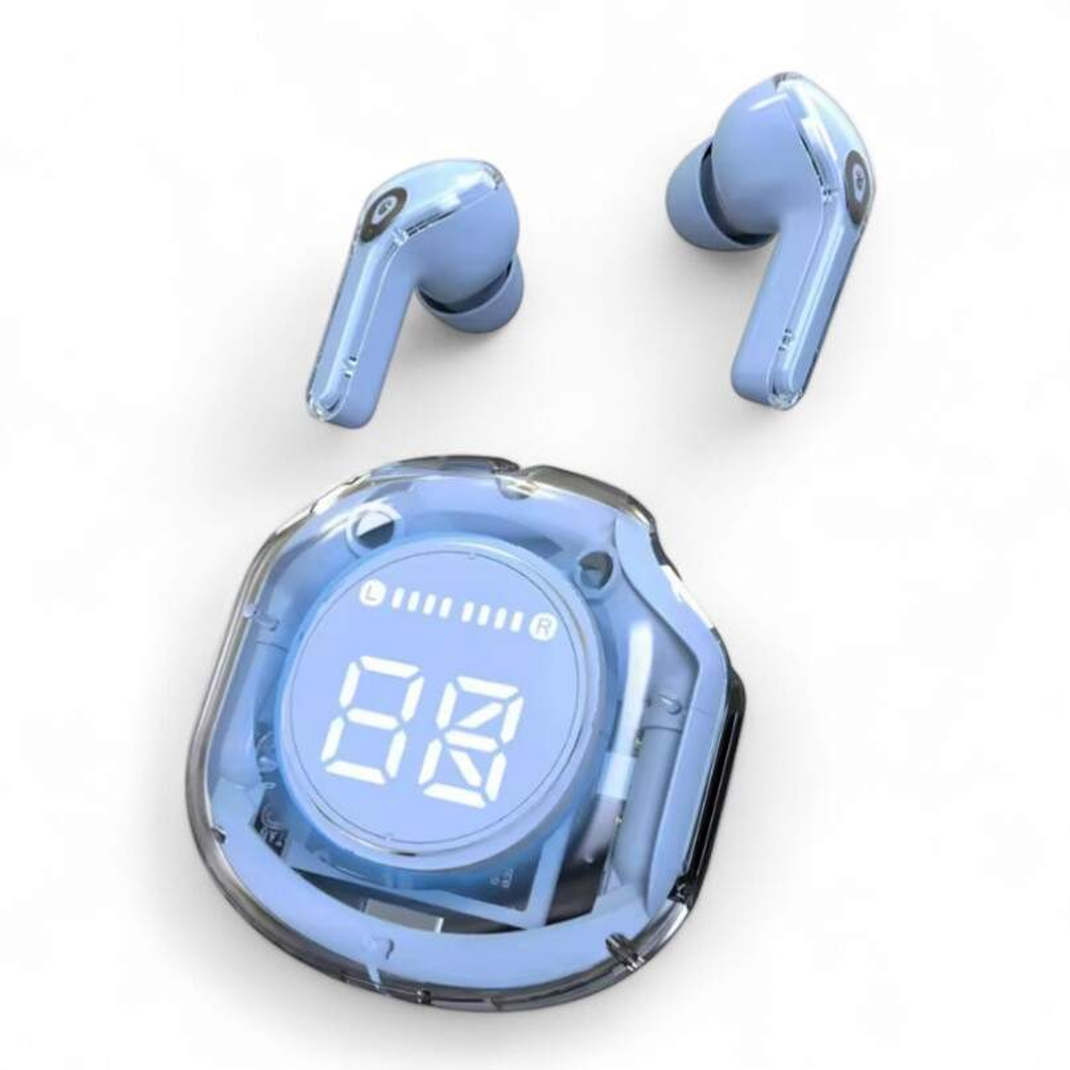 Audífono Bluetooth Ultrapods Pro Digital Celeste 1