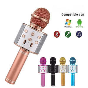 Micrófono Inalámbrico Karaoke Bluetooth
