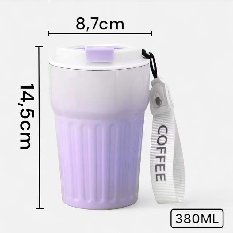 Vaso Térmico Color Pastel 380ml 3