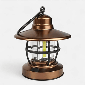 Lampara Retro Camping A Pilas