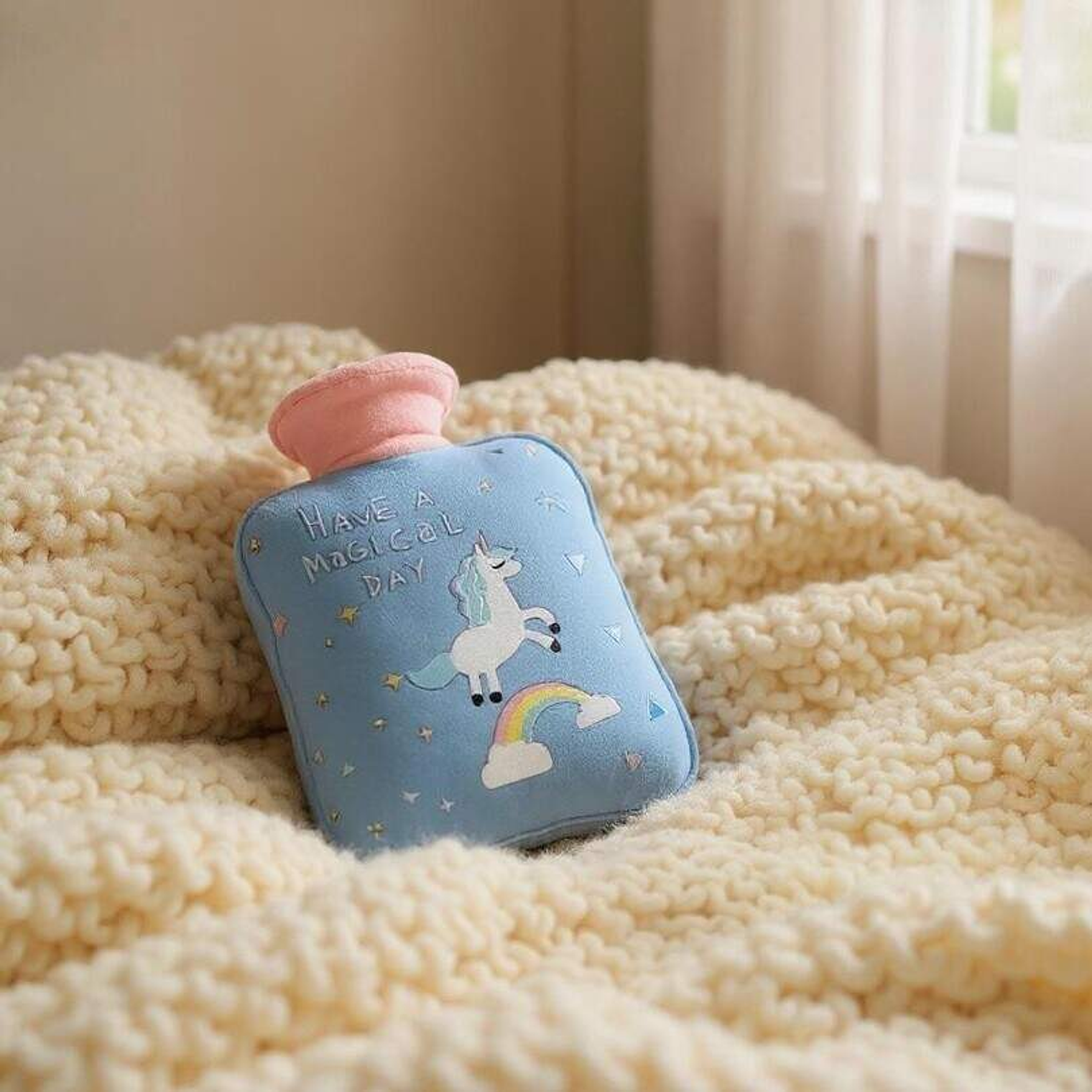 Guatero Infantil Unicornio Rosado 3