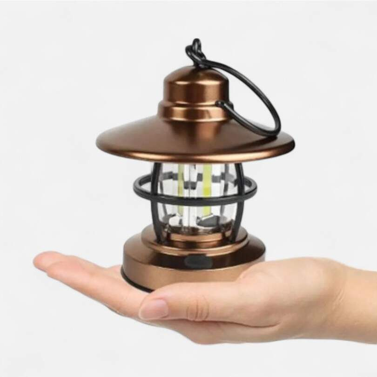 Lampara Retro Camping A Pilas 3