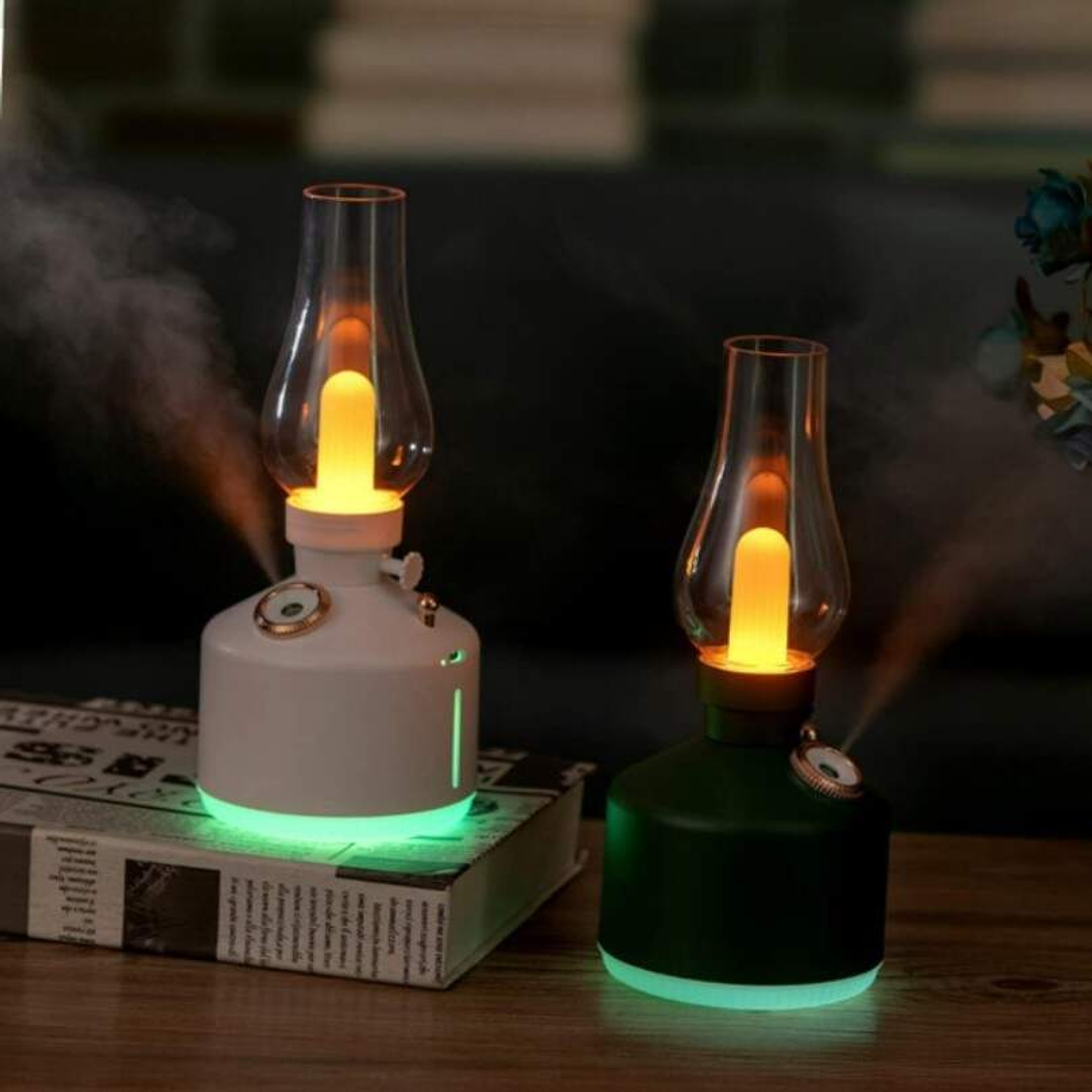 Lampara Con Humidificador Vintage 3