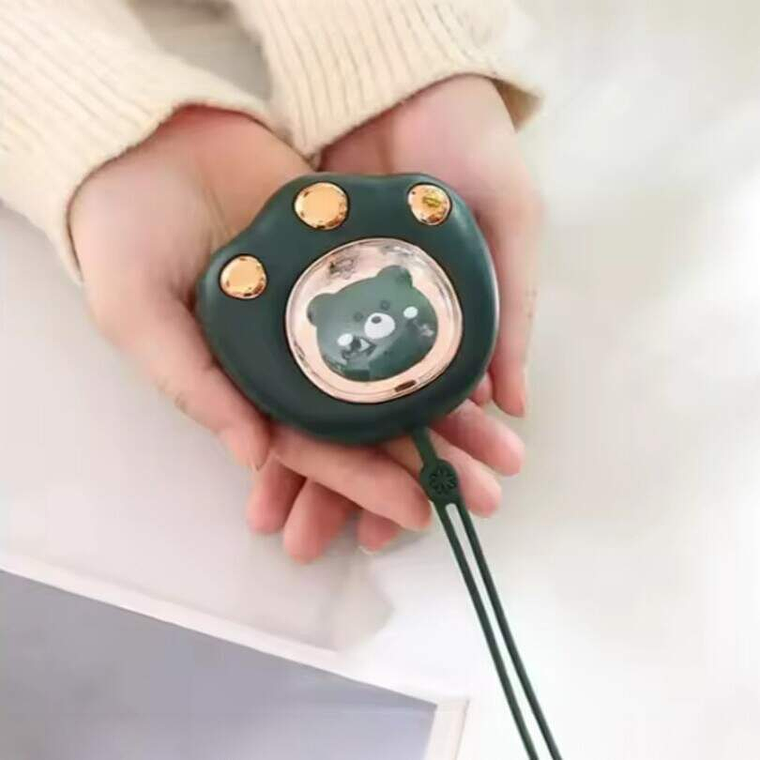 Calefactor De Manos Infantil Electrico Garrita Verde 1