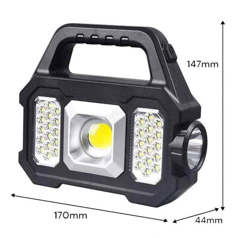 Linterna Solar Recargable 4