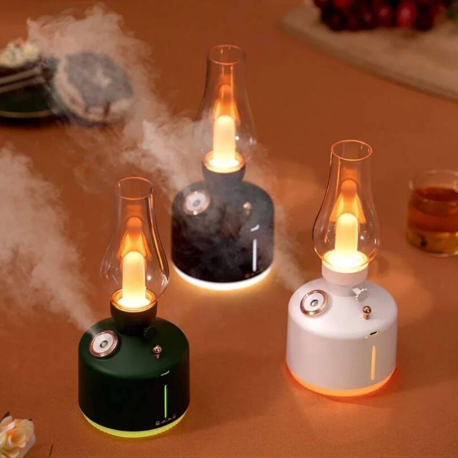 Lampara Con Humidificador Vintage 4