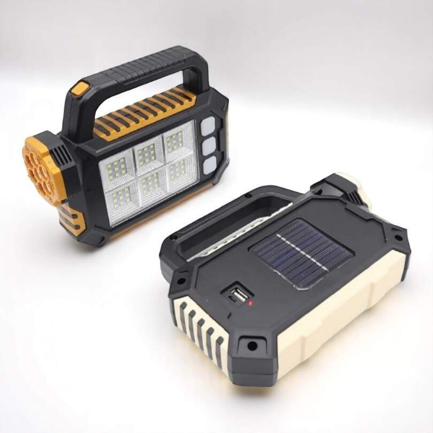 Foco Linterna Solar Recargable S-02 1