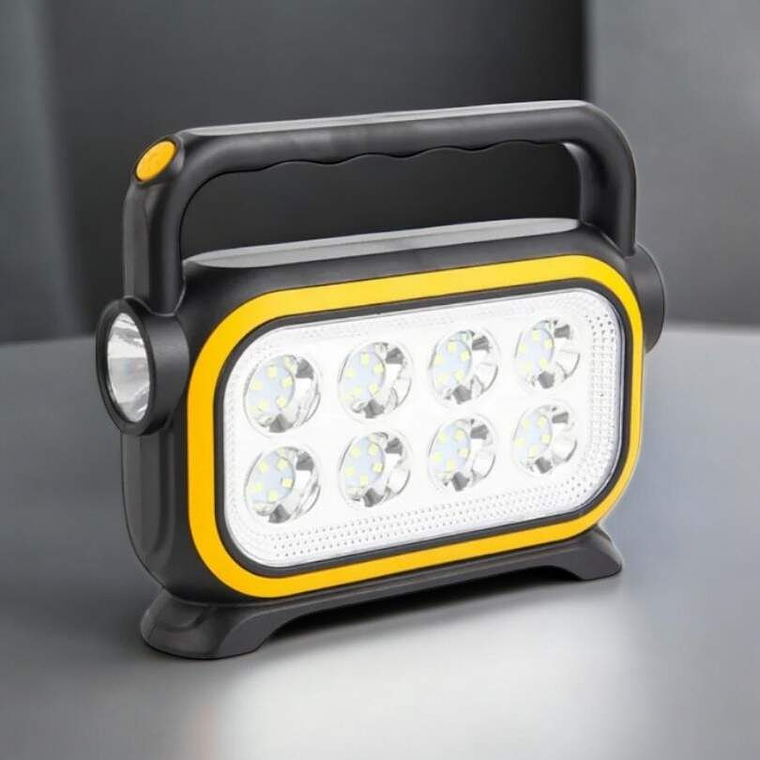 Foco Linterna Solar Recargable S-03 1