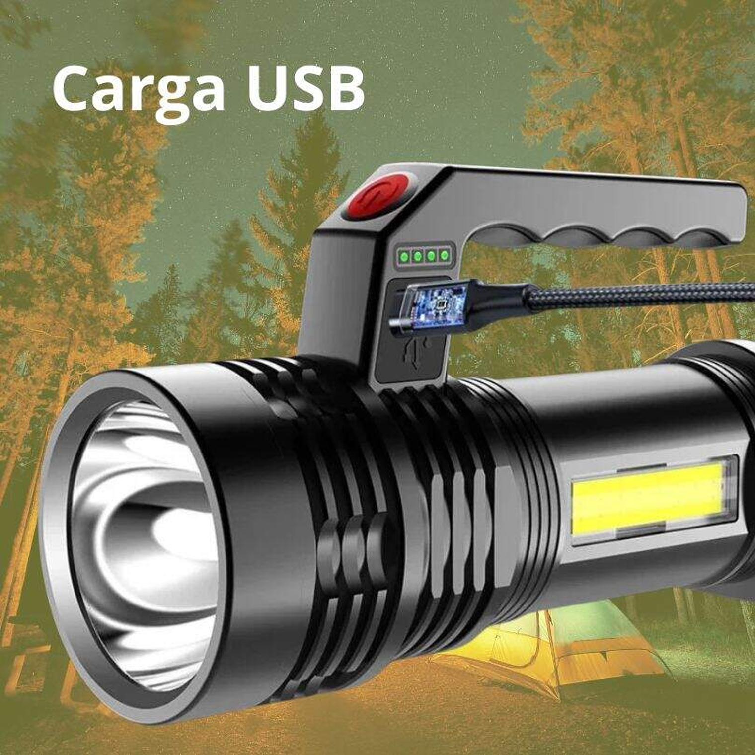 Linterna Led Recargable 1
