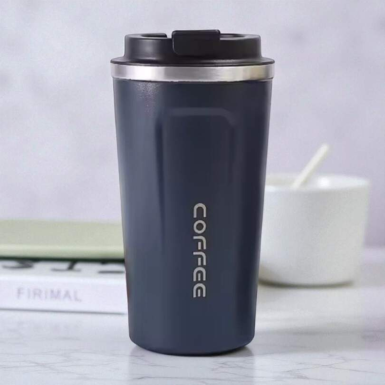 Vaso Térmico Acero Inoxidable Coffee Azul 510ml 1