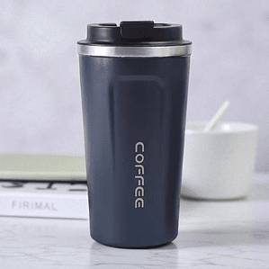 Vaso Térmico Acero Inoxidable Coffee Azul 510ml
