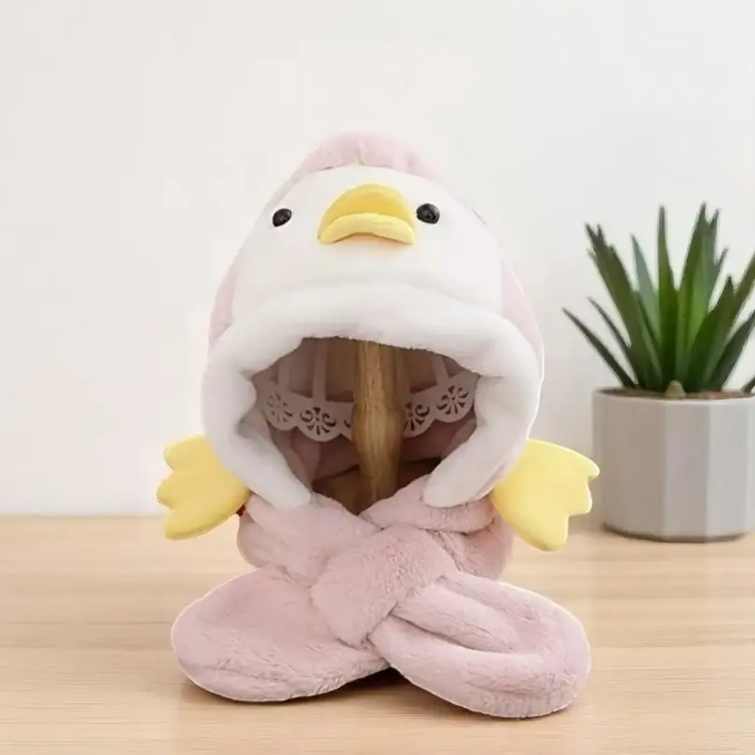 Gorro Pinguino Chiporro Rosado 1