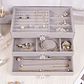 Organizador de Joyas 3 Niveles Gris - Miniatura 3