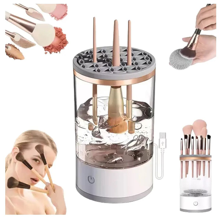 Limpiador Centrifugo Para Brochas De Maquillaje 6