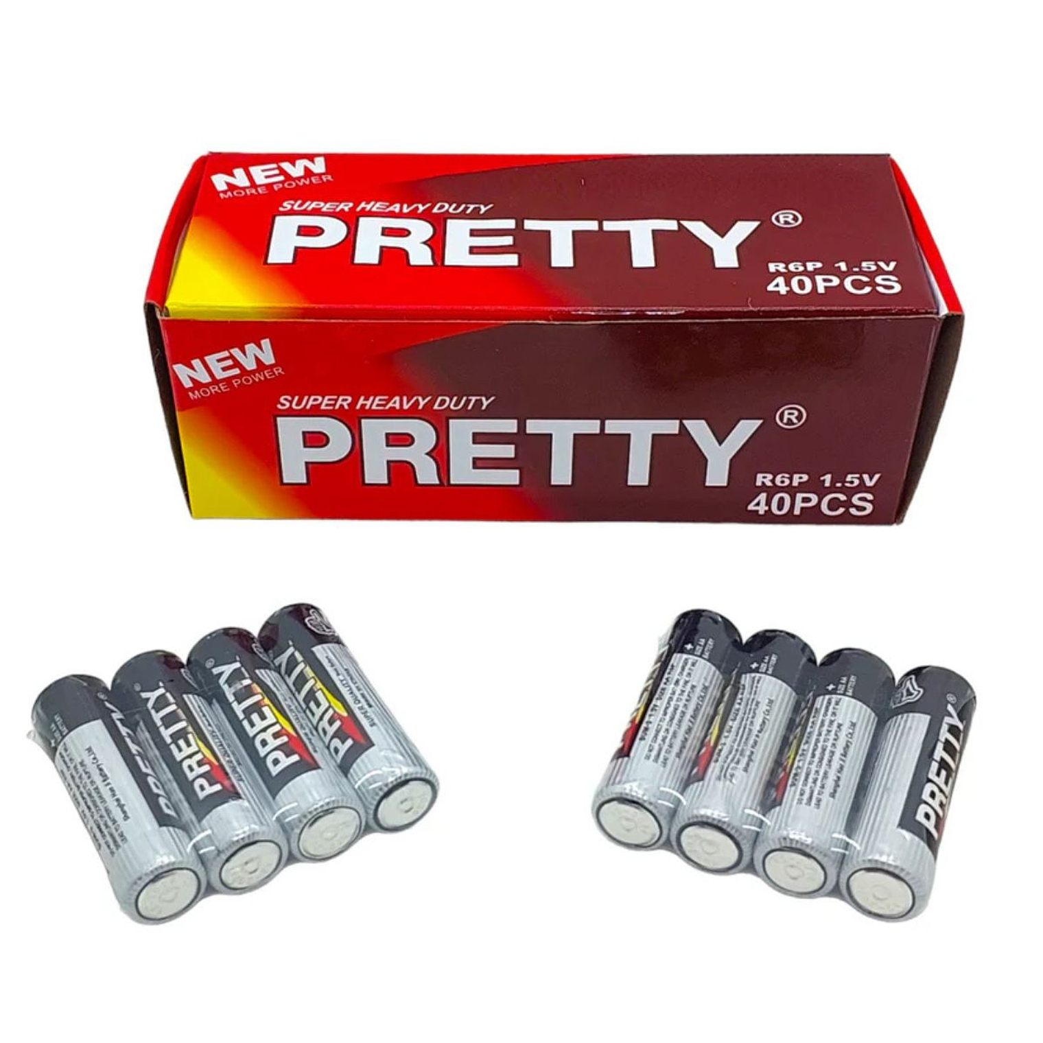 Juego De 40 Pilas AA Pretty 3