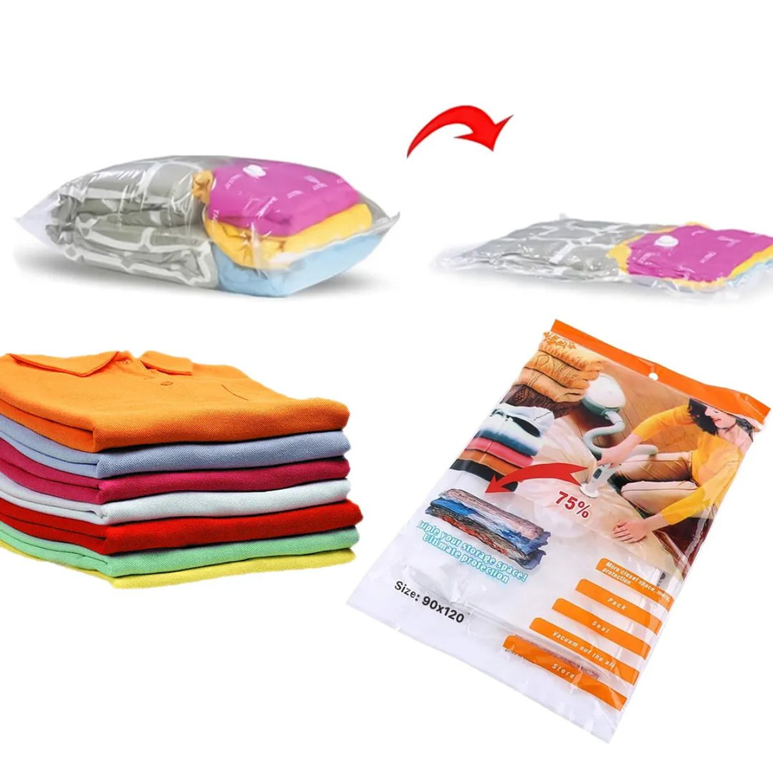 Bolsa De Compresion Al Vacio 60 x 80 cm 3