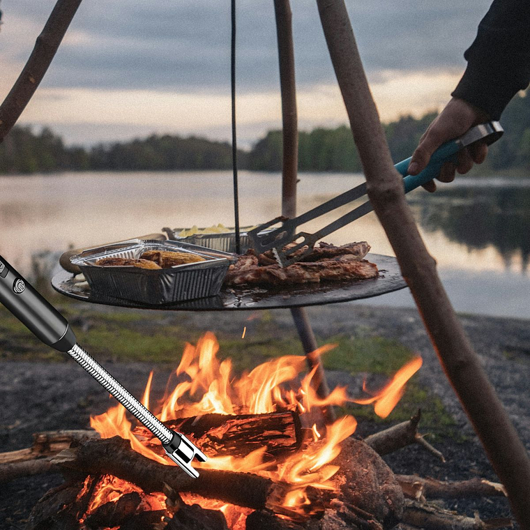 Encendedor chispero plasma USB recargable premium 7